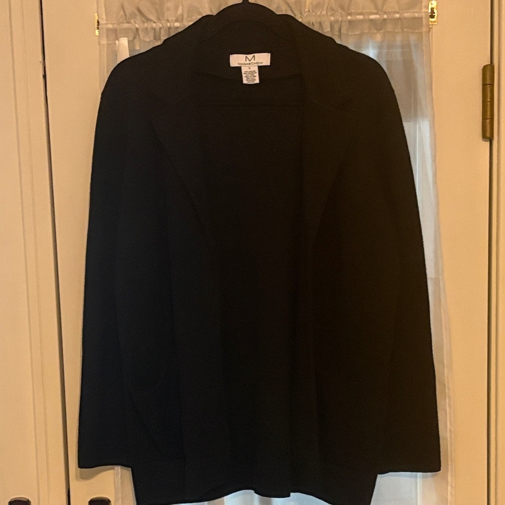 Magaschoni Black wool blend jacket
